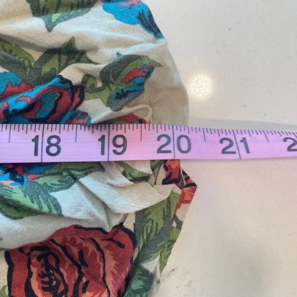 A Is For Audrey | 90s Y2K Floral Mini Skirt – Made in USA, Paper Label – Size S - Picture 10 of 12